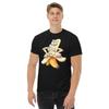BANANA NUDE UNDRESSING FUNNY GRAPHIC T-SHIRT Men's Classic Tee