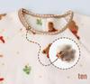 2025 Fall/Winter Unisex Fleece Smock for Kids: Reversible Baby Bib and Eating Wear