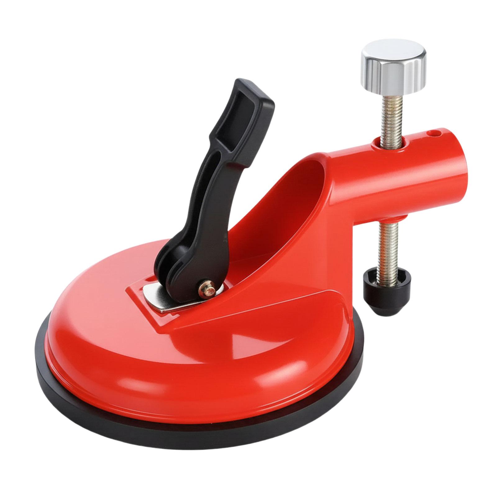 

Floor Tile Installation Tool Suction Cup Grabber Lifter Puller for Heavy Porcelain Ceramic Wood Plank Laying DIY Renovation червоний