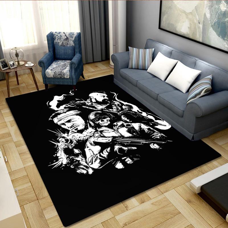 Silent Night Deadly Night Home carpet Office Decorative Carpet For Living Room Bedroom Door Mat Floor Rug Computer Chair Area Rug