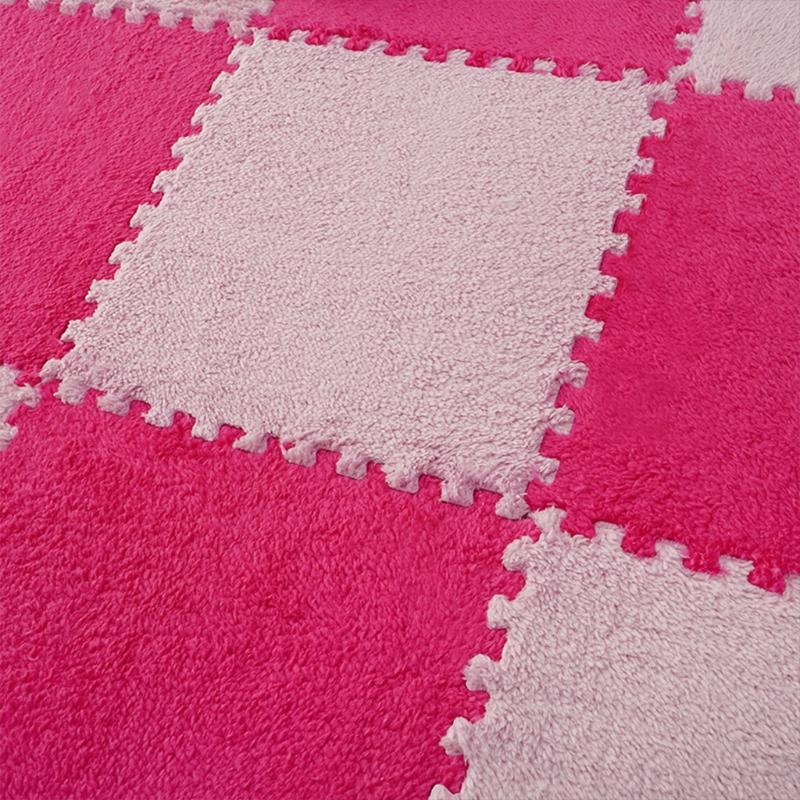 jigsaw carpet jigsaw carpet tile jigsaw carpet flooring DIY Jigsaw Plush Shaggy Carpet Baby Children Puzzles Playmat Fl