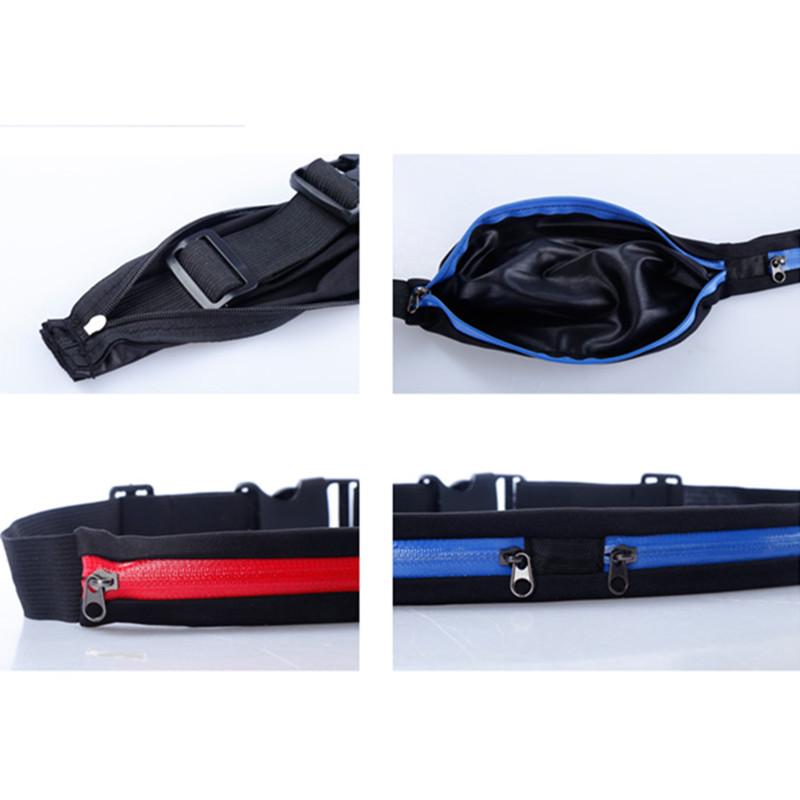 Водонепроницаемая поясная сумка с двойным карманом — фото 6
