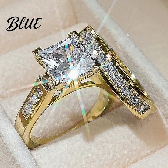 Metal Finger Ring 2Pcs/Set Women Set Zinc Alloy Rings