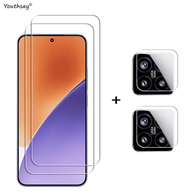 Full Gule Glass For Xiaomi 15 Tempered Glass Xiaomi 15 Screen Protector Protective Phone Camera Lens Film For Xiaomi 15 Glass