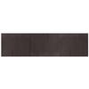 Maison Exclusive - Tapis rectangulaire marron foncé 80x300 cm bambou