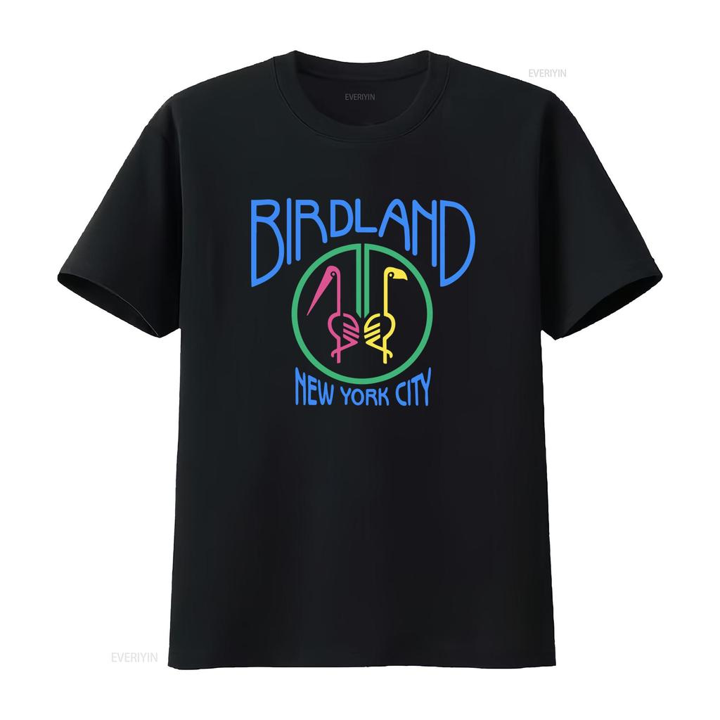 Vintage 90s Jazz Music T Shirt Mens Size XL Birdland New York City Design vintage Washed Unisex Slightly fashion Casual