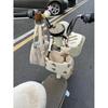 Elegant Waterproof Front Basket for Electric Bikes - Sleek, Portable, and Dynamic Storage Solution for Aima Bikes