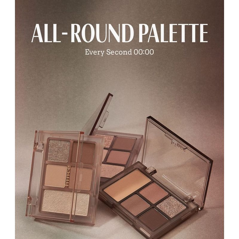 hince - All-round Eye Palette - 3 Types