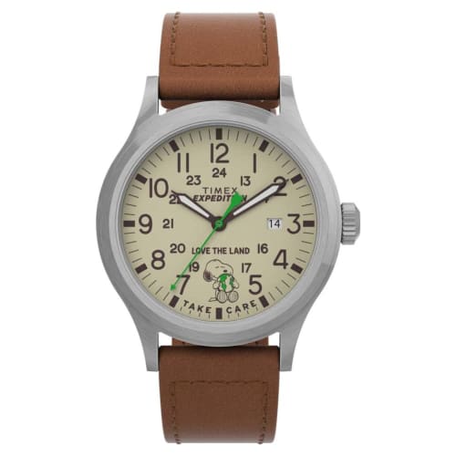 

Timex Expedition x Peanuts Take Care Watch, Peanuts Take Care of the Earth, Modern