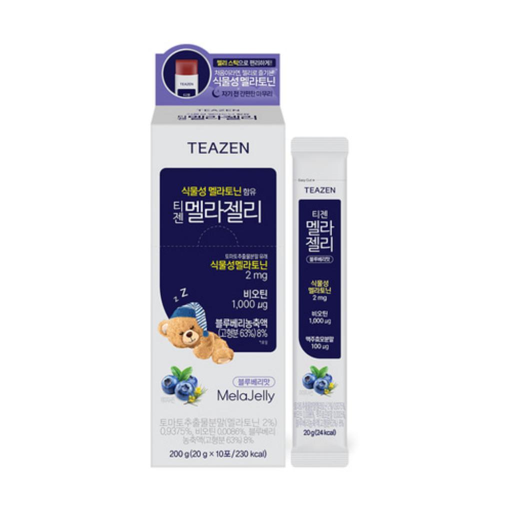 Teazen Mela Tee & Mela Gelee/Melatonin-Tee/Melatonin-Gelee/Teazen Tee&Gelee