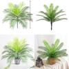 Fake Dypsis Lutescens Plant Decor With Plastic Leaves For Wedding And Event Decoration