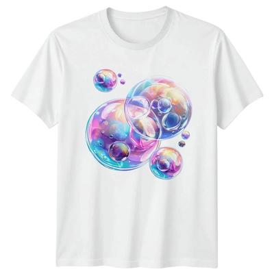 Πολύχρωμο Ιριδίζον Μπαλονο-Τέχνη T-Shirt Φύση 2026 Δώρο Για Εκείνον Και Εκείνη