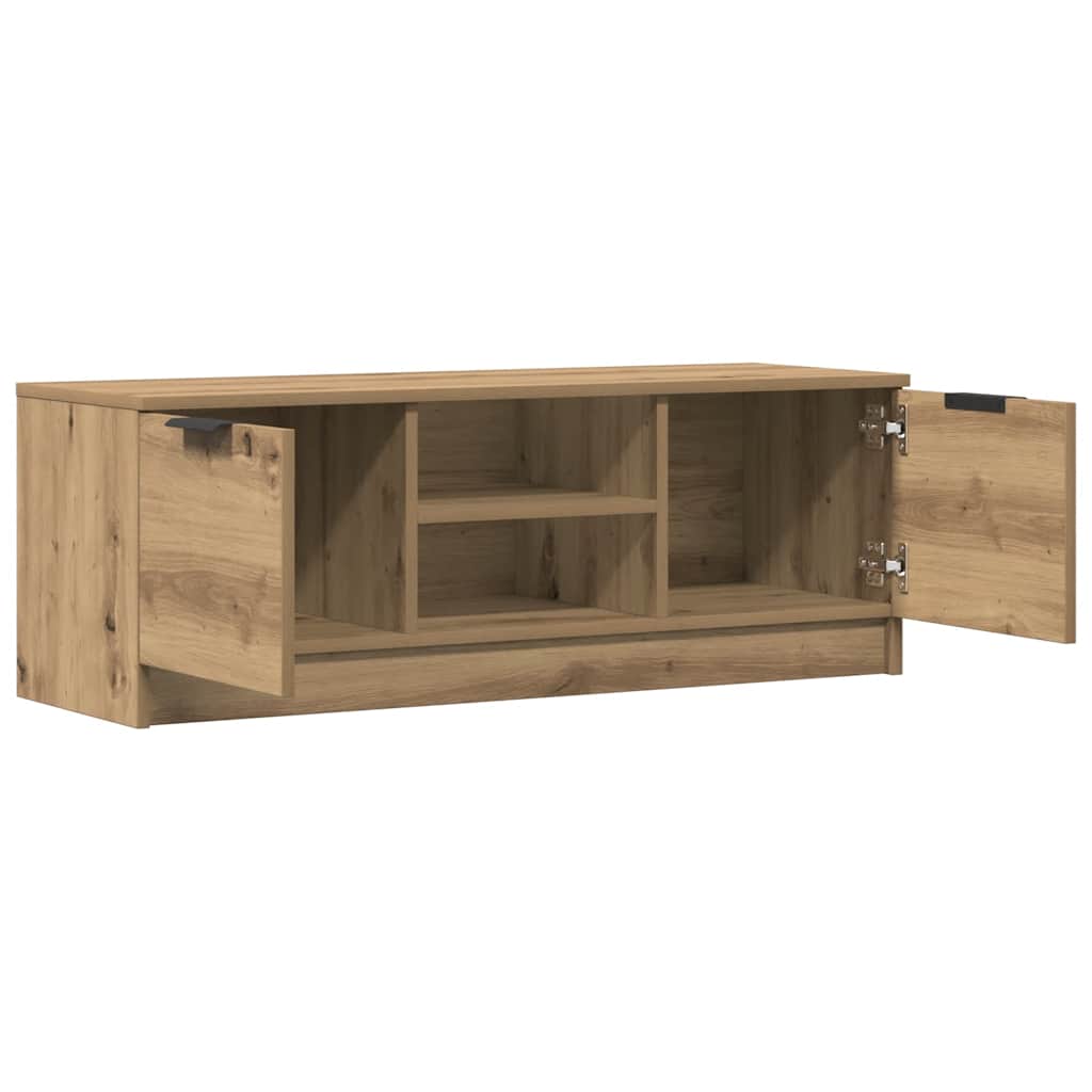 TV Stand Artisan Oak 102 x 35 x 36.5 cm Particleboard