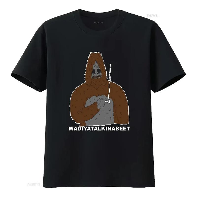 Camiseta Sassy Sasquatch Popcorn The Big Lez Baggy Boyfriend S