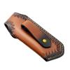 Convenient Leather Container Foldable Knife Holsters Storage Bag Practical Knives Leather Sheath Scabbards for Outdoor