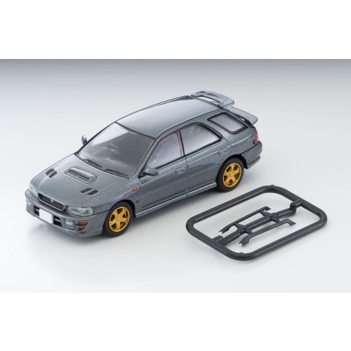 TOMYTEC Tomica Limited Vintage Neo 1/64 Scale LV-N281b Subaru Impreza Pure Sports Wagon WRX STi Version V Gray 1998 Model (Finished Product)