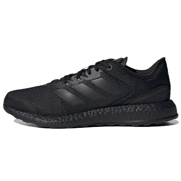 

новые кроссовки Adidas PureBoost Q2 с низким верхом, дышащие Черные 36