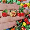 5/20 Stück/Los Verschiedene Früchte-Anhänger Erdbeere/Kirsche/Zitrone Anhänger Für Schmuckherstellung Großhandel Glasmaterialien Armbänder herstellen