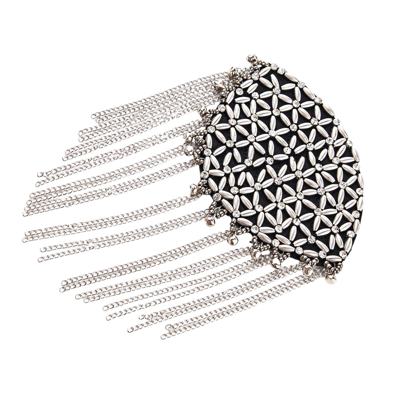 

Металеві китиці на плечі, вінтажний ланцюжок, DIY швейні прикраси, ручна робота, брошка на плече, еполет, прикраси для одягу A срібний