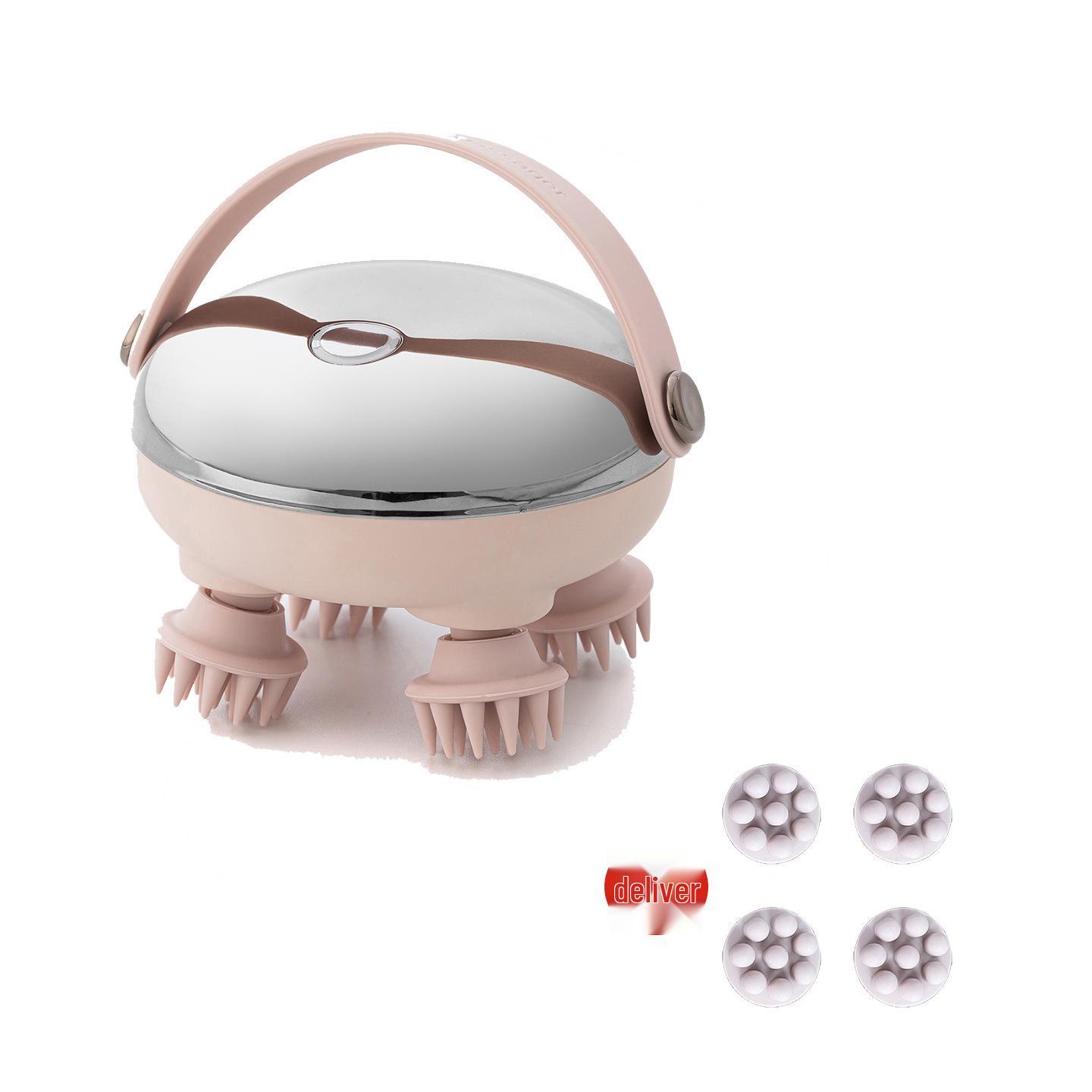 

Portable Head, Scalp & Pet Massager with Red Light Therapy English Manual