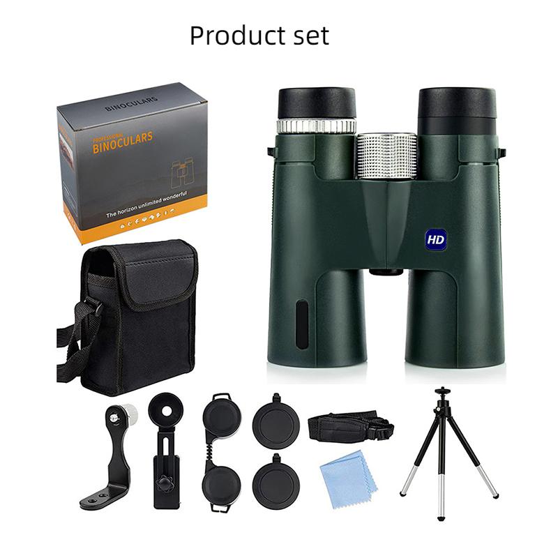 The Updated Binoculars 12X42 High-magnification High-definition Mobile Cell Phone Camera Outdoor Use Travel Bird Watching Binoculars