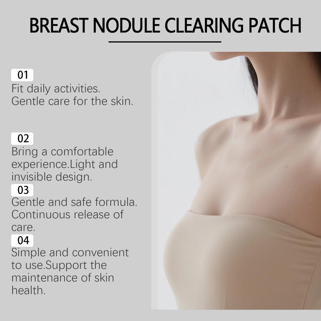 The Breast Cleaning Patch Generates Heat Continuously, Promoting Blood Circulation And Reducing Pain And Discomfort.