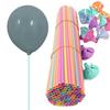 100 ks plastových tyček na balónky, držáky s kelímky pro výročí, narozeniny, Vánoce, promoci, baby shower, párty, svatební dekorace