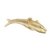 Animal Cabinet Knob Cabinet Handle Fade-resistant Lifelike Goldfish Bright Colors Brushed Finish Detailed Design
