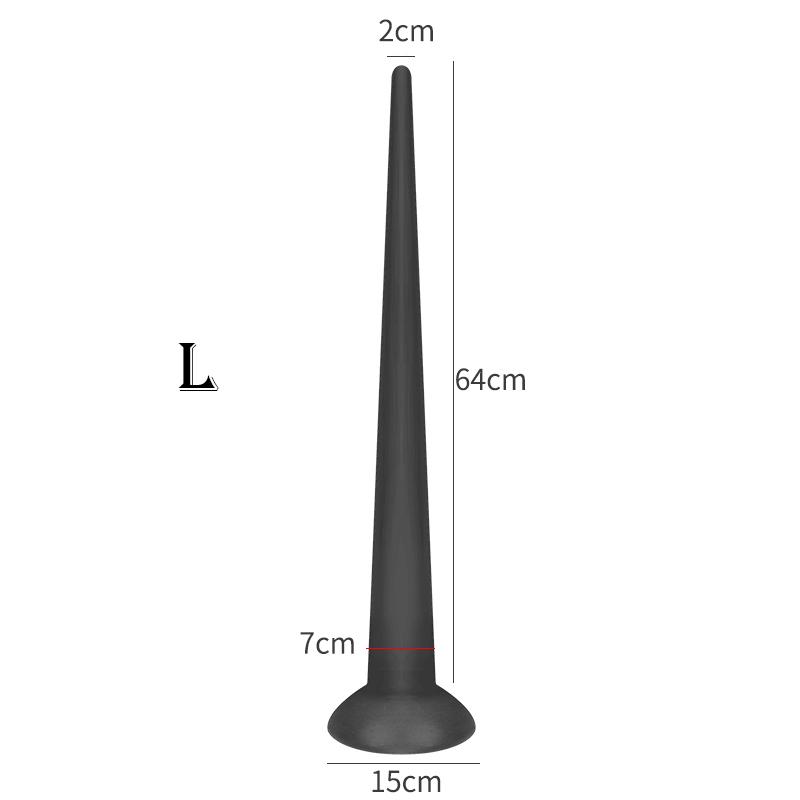 Silikonový anální kolík ocasní anální dilatátor Sexuální hračky pro dospělé Big Dildo s Sucker Fisting Realistický penis Gay BDSM Pegging Slave