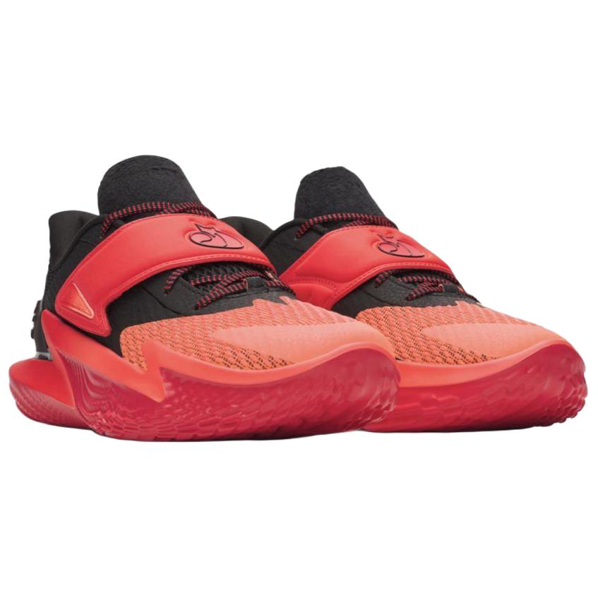 Under Armour Curry Fox 2 Basketball Shoes Men's Black Orange 6012728-001