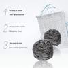 MIAOJIE Metal Scouring Balls with Scouring Pad (4-Pack)