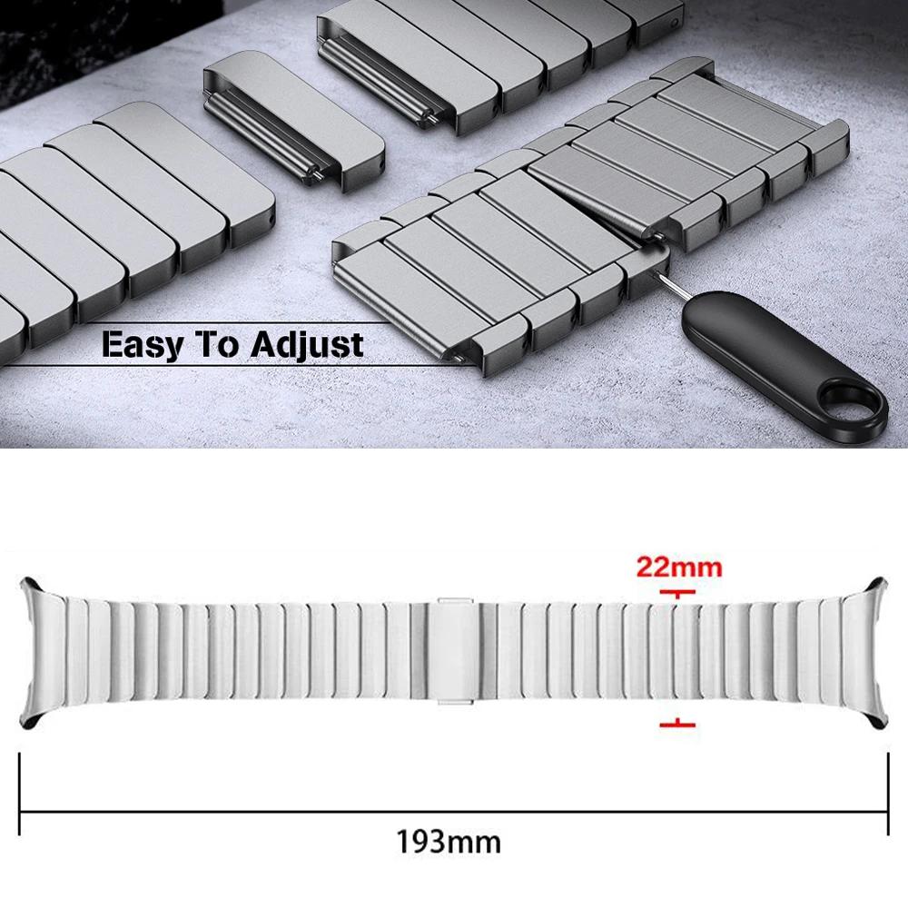 Magnetic Titanium Strap for Samsung Galaxy Watch Ultra 47mm Wristband Bracelet Replaced Accessories for Galaxy Ultra 47mm Band