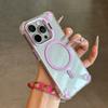 Clear Magnetic Case With Stand IPhone 18 ProMax 17 16 15 14 13 12 11 Shockproof Camera Protection Slim Fit