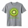 Vintage Kiwi Slice Print TShirt For Unisex 100 Cotton Casual Tee Fresh Morning Summer Streetwear