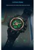 Sanda Men's Multifunctional Waterproof Luminous Sports Watch