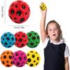 Moon Bouncy Ball for Kids - High Bouncing Space Ball, Easy Grip Stress Relief Toy, Outdoor Fun Party Gift
