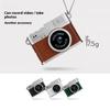 Mini Keychain Camera1080P Small Digital Video Camcorder with 0.96in Screen Portable Retro Tiny Camera for Video Recording