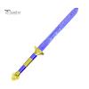 Unique Personality Cosplay Prop Anime Weapons Costume 3D Printed 18.5" Purple Weapon Authentic Looking for Halloween Dress Up Accessory Gifts