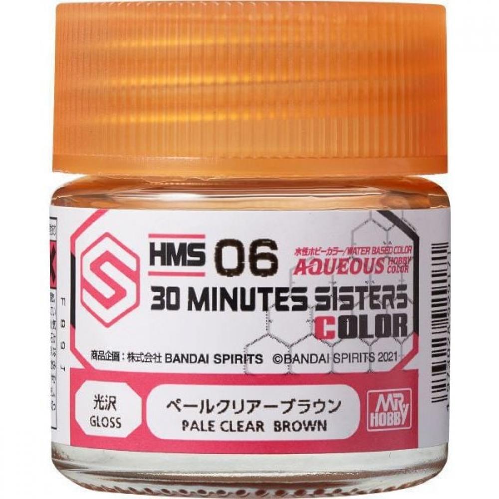 

Gsi Creos Hms06 Water Based 30 Minutes Sisters Color Shadow Pale Clear Brown 10ml [plastic Model Paint]