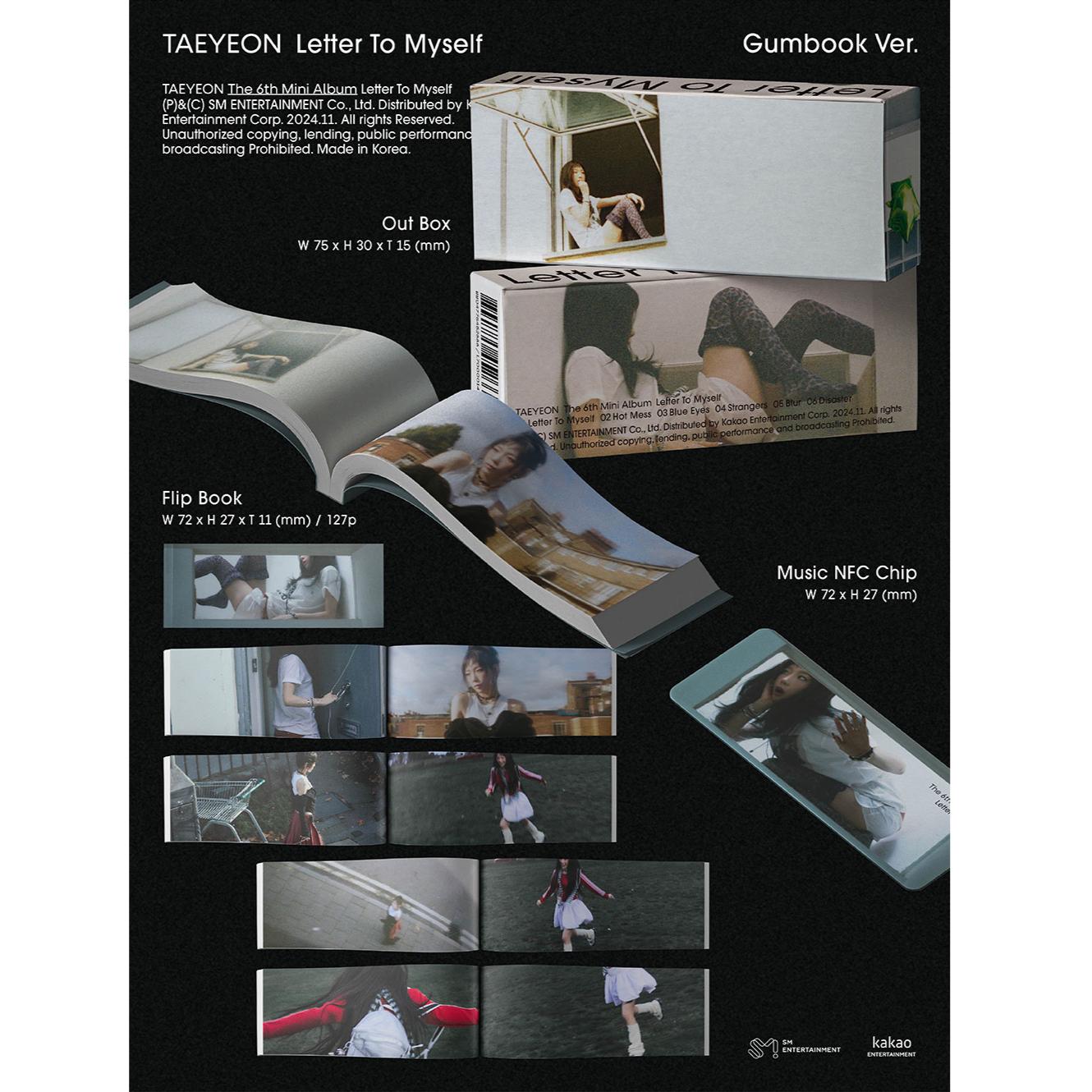Taeyeon (СНСД) [ПИСЬМО СЕБЕ] 6-й МИНИ-АЛЬБОМ GUMBOOK VER.