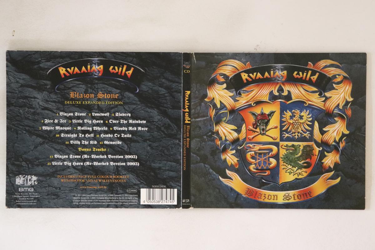 

CD RUNNING WILD - Blazon Stone NOISECD030 Noise 2017 Europe Metal Used