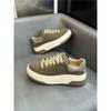 Scarpe con plateau autunnali nuove leggere sportive casual scarpe da ginnastica retrò pelle dl