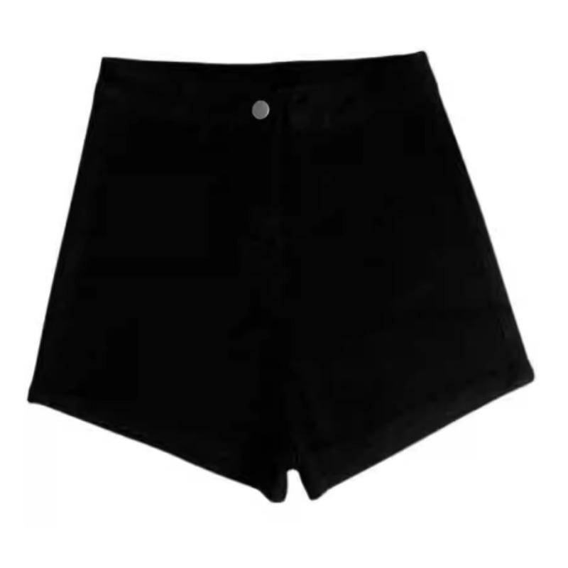 Black Velvet Slightly Pulled Jeans for Women, New High-waisted Slim-fitting Elastic Horn Horseshoe Pants In Autumn and Winter