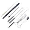 Sprühgeräte Reiniger Airbrush Teile Set Reinigungsset Hardware Zubehör Handwerkzeug Airbrush Teile Tragbar für Sprühgeräte