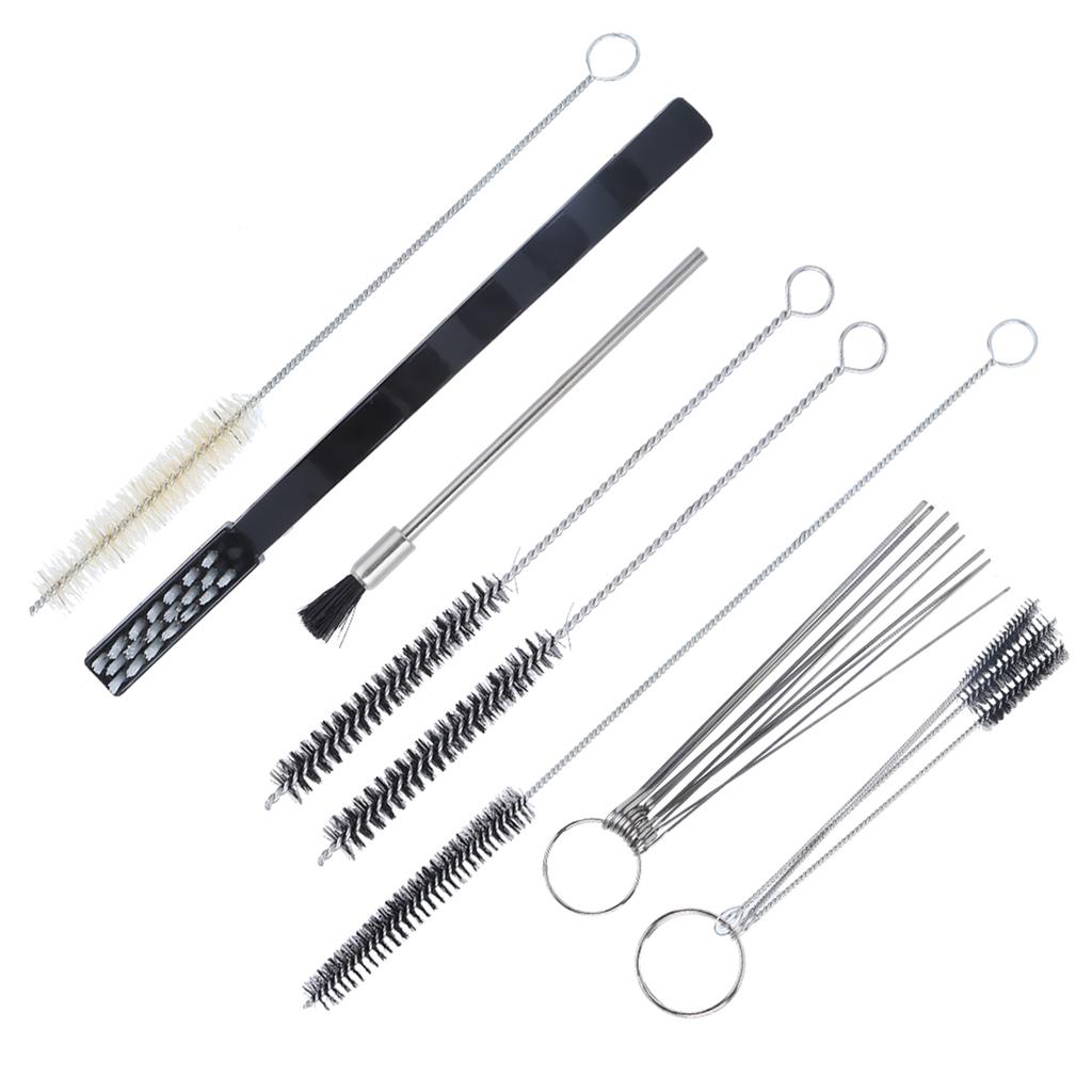 Sprühgeräte Reiniger Airbrush Teile Set Reinigungsset Hardware Zubehör Handwerkzeug Airbrush Teile Tragbar für Sprühgeräte