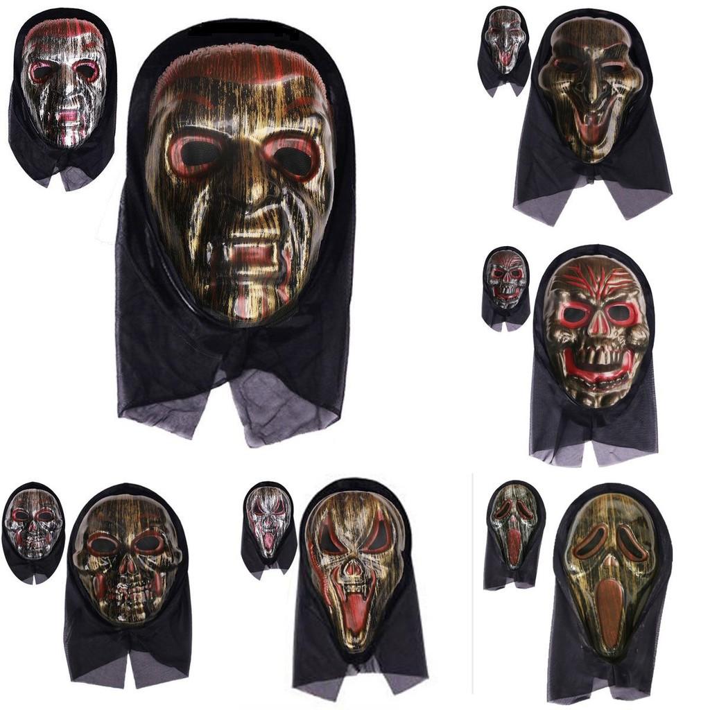 Ghost Vampire Screaming King Wizard Cosplay Mask Halloween Party Role Playing