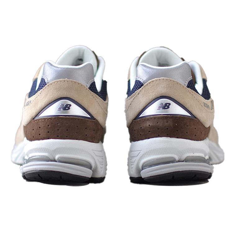 New Balance 2002R Beige Navy Blue