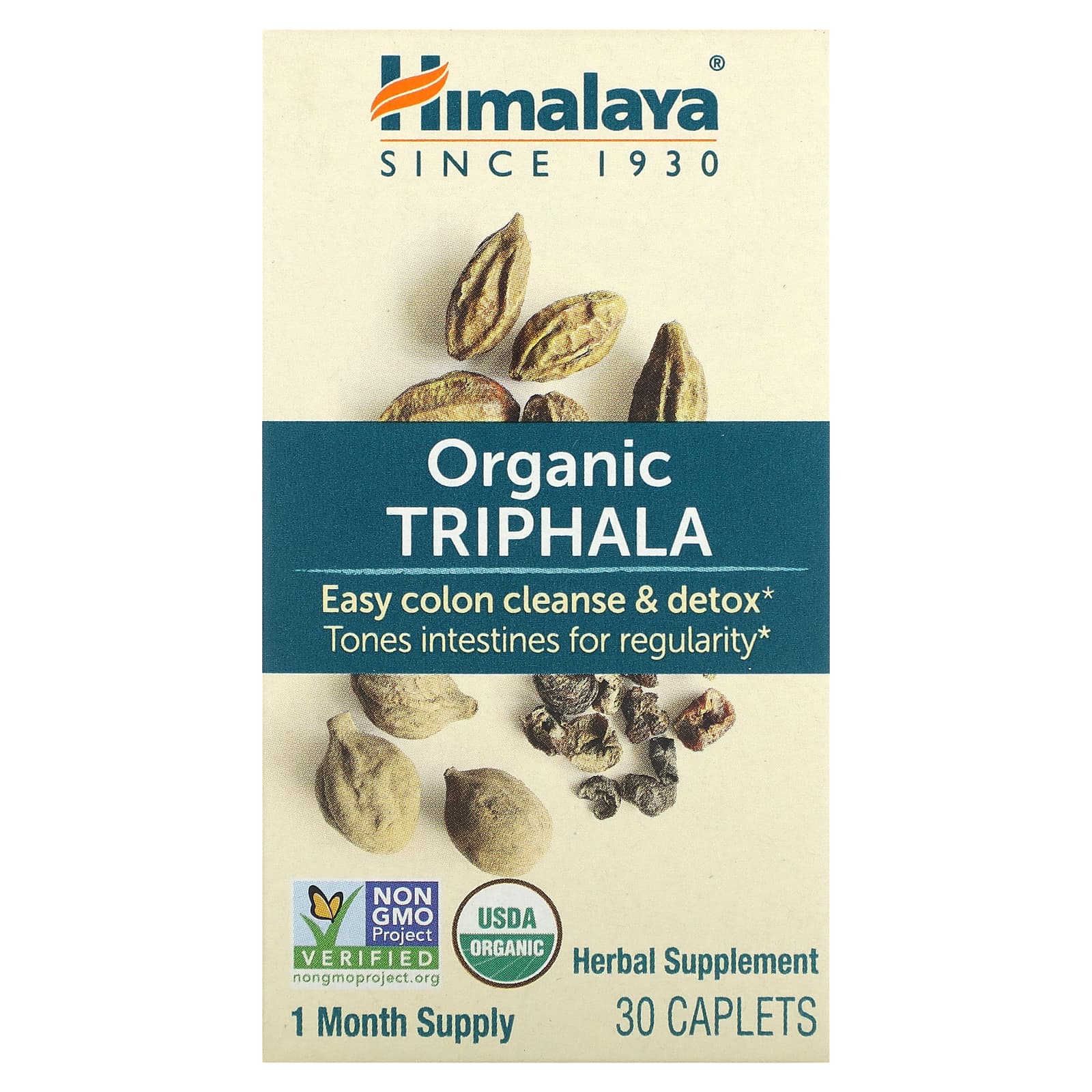 

Organic Triphala, 30 tablets
