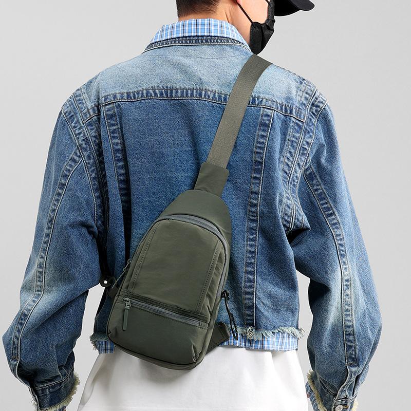 Crossbody Bag Large Capacity Chest Bag Water-repellent Shoulder Bag