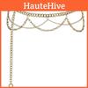 Metal Waist Ladies Chain With Carved Details Elegant Jewelry For Seasons Winter